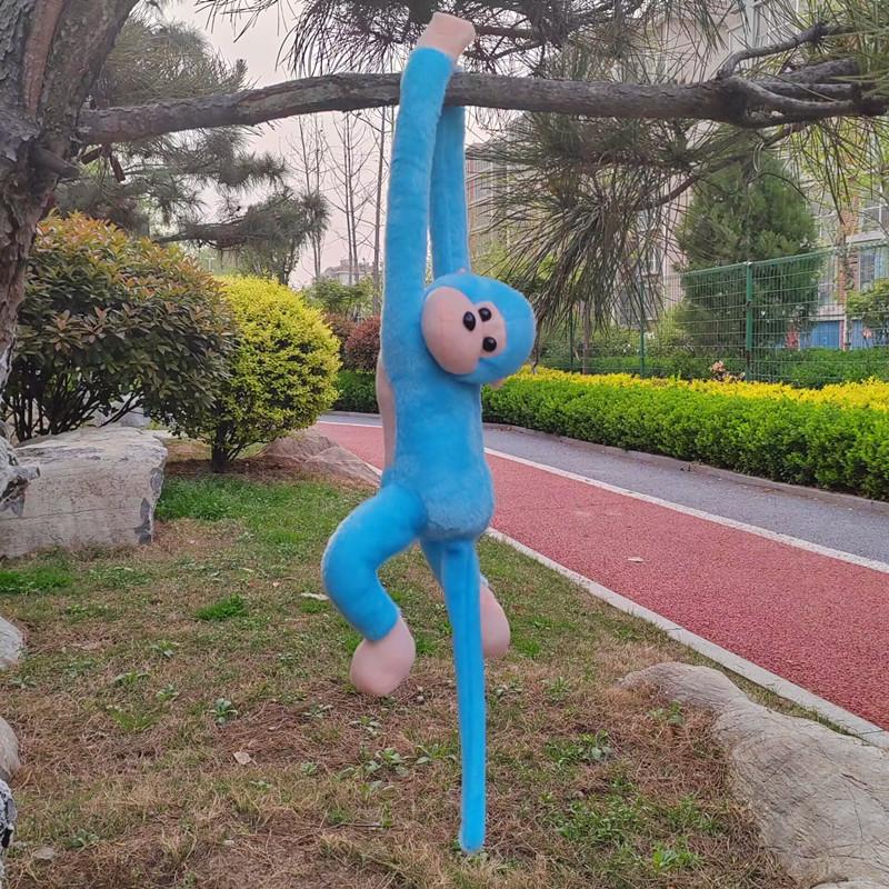 New Creative Curtain Monkey Plush Toy Long Arm Monkey Wedding Doll Monkey Doll Grab Doll Gift