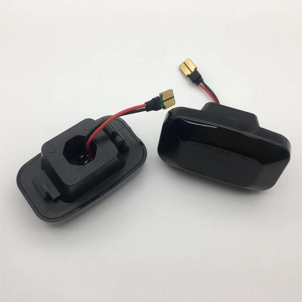 2x Flowing LED Side Marker Turn Signal Lights Amber For Toyota Corolla Hilux SR5