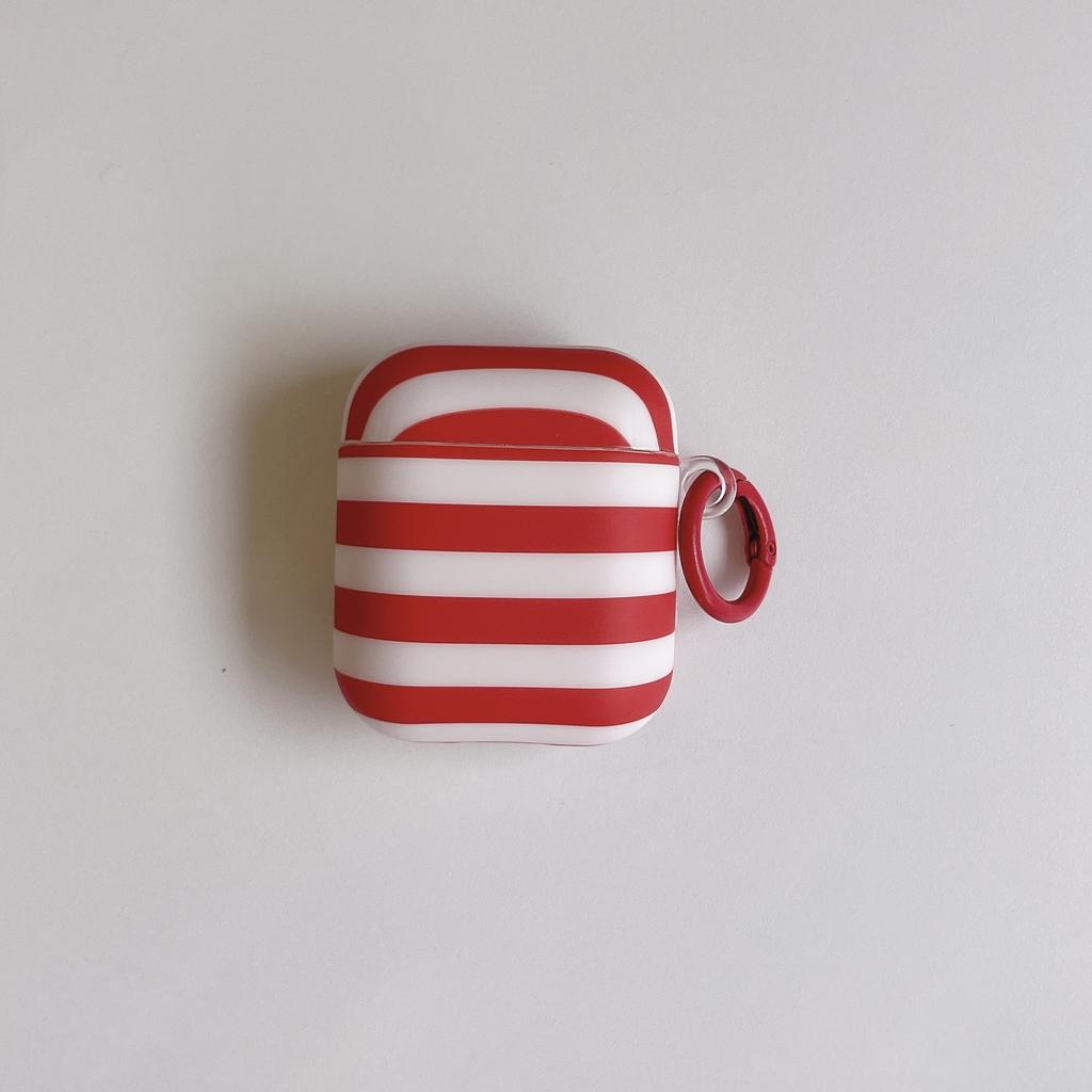 Frosted Stripes Are Suitable for Apple Airpodspro1 Earphone Protective Case Cover 1pro Second and Third Generation Earphone Case 1st Generation 1.