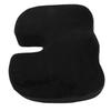 Office Chair Cushions Polyester Black Non Slip Bottom Comfortable Chair Pad for Computer Desk Wheelchair Driving