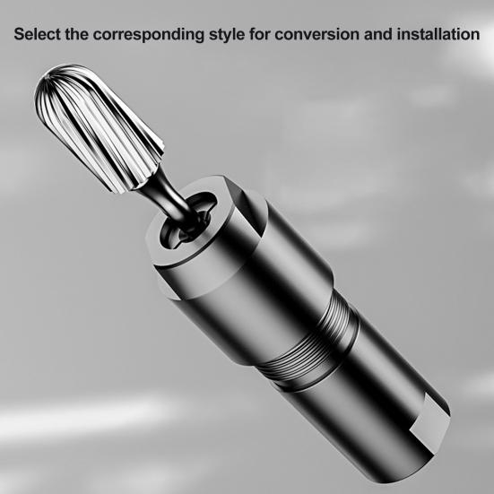 Sliperadapter Høy Styrke Holdbar Konstruksjon Universell Passform 3mm/6mm Vinkelsliper til Rett Sliper Adapter Tilbehør