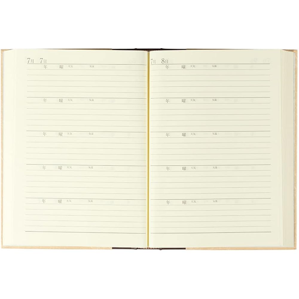 Midori Diary 5 Years Western Style View with Bar 12107001A