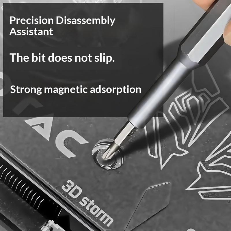 25-in-1 Mini Screwdriver Set Magnetic Tip Flathead Crosshead Screwdriver Kit for Glasses Toy Electronics Repair