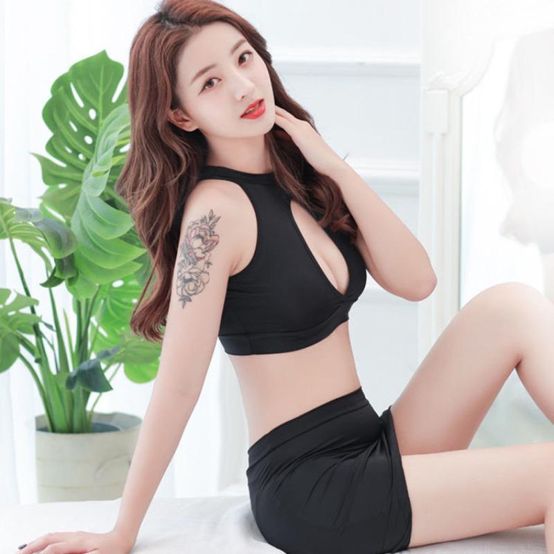 Sexy Lingerie for Women Sexy Secretary Uniform Extremely Tempting No Stripping Hip Hugging Passionate Short Skirt