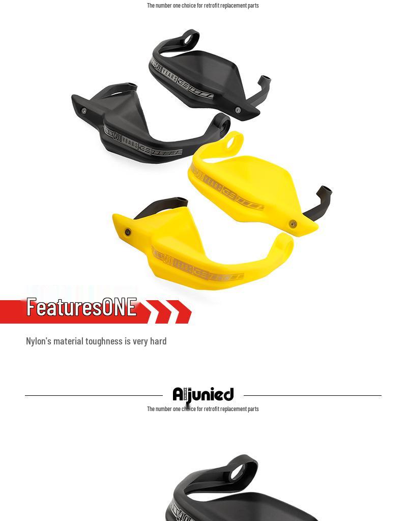 BMW R1250GS R1200GS LC Handguard Plates: Anti-Fall Handlebar Windshield Protector