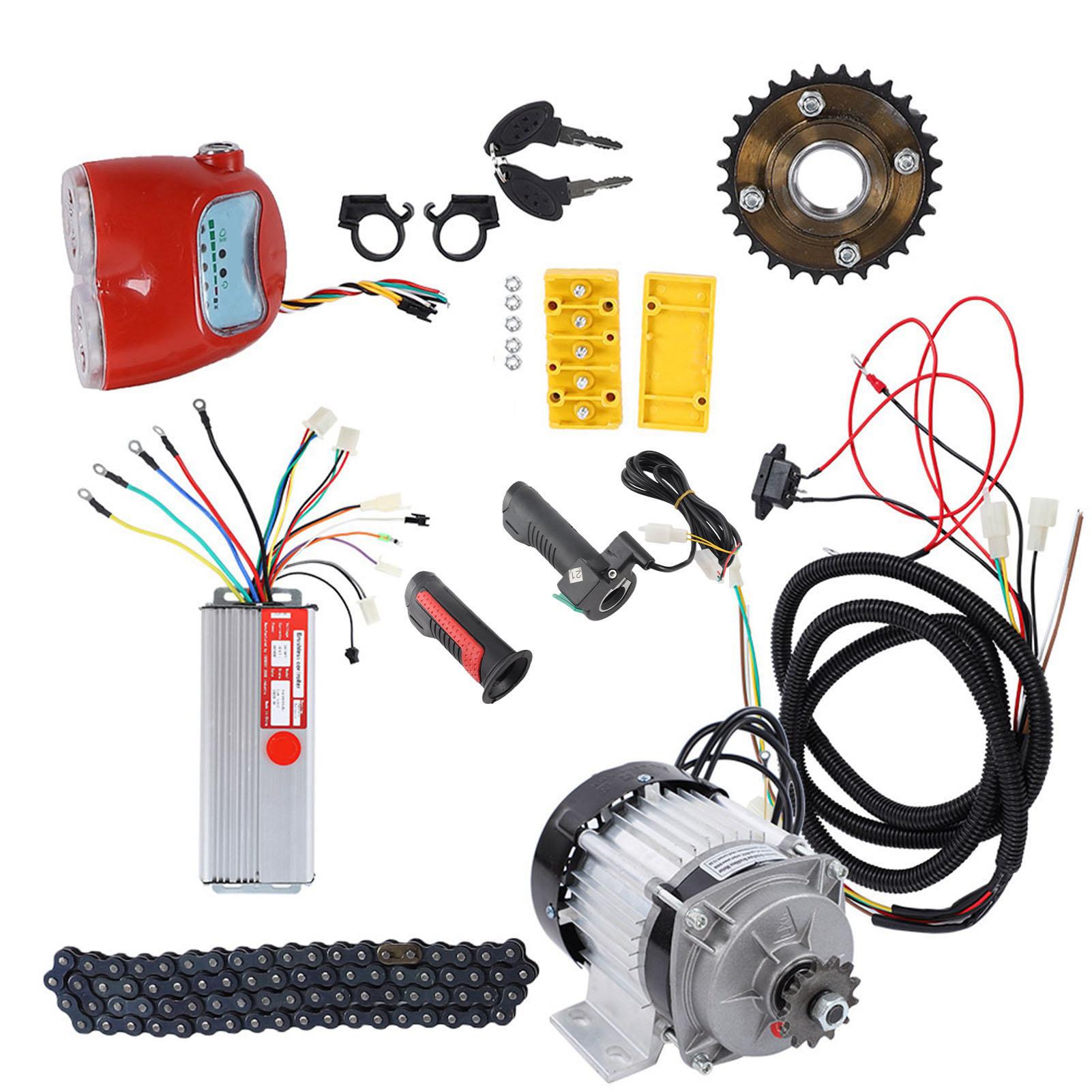 48V 800W   Bezuhlíkový Motorový Kit, pro Elektrokolo, Tříkolku, Skútr,   Přestavbový Kit Motoru pro Elektrickou Tříkolku