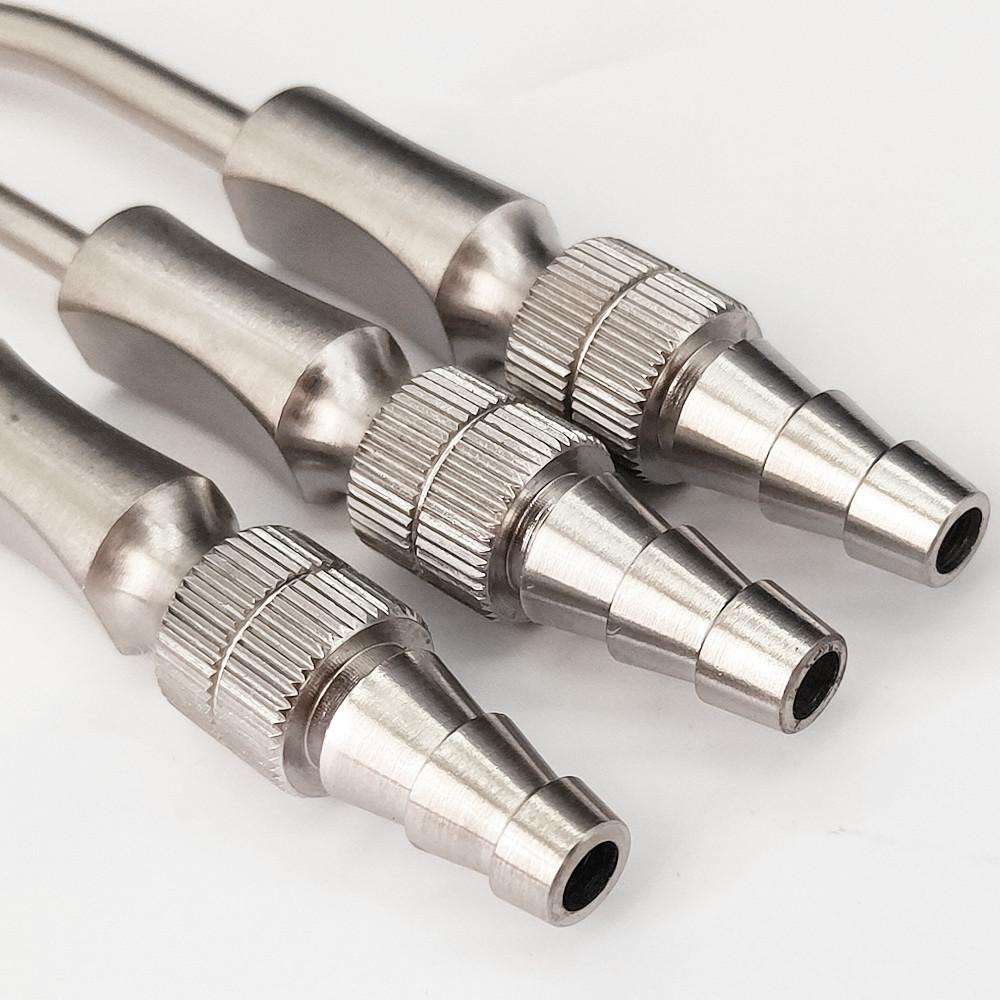 Aspirateur dentaire Ferguson Frazier Tube d'aspiration dentaire en acier inoxydable tube d'aspiration laboratoire chirurgical Tube dentiste outil