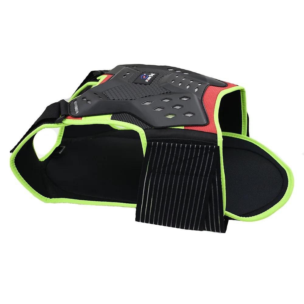 Kids Motocross Body Armor Vest with Gift Chest Back Knee Elbow Guard for Children 0.8-1.6M Baby Youth Protection
