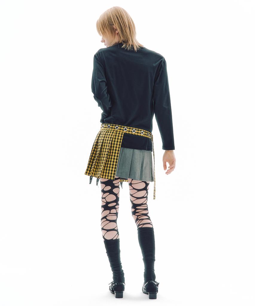 Trip Shop Trip Belt Check Skirt