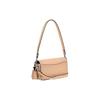 Coach Borsa a mano Studio 20 con logo argento e patta in pelle da donna Beige CE331-LHWFT