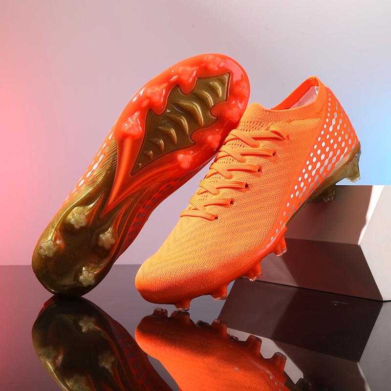 Nové Pánské Profesionální Měkké Fotbalové Kopačky Tenisky Zápasové Fotbalové Boty Ultralehké Futsalové Vysoce Kvalitní TF/FG Unisex Horký Výprodej Kopačky
