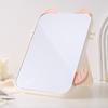 Small Folding Makeup Mirror Portable Handheld Makeup Mirror Student Dormitory Desktop Compact Mirror Dressing Tool