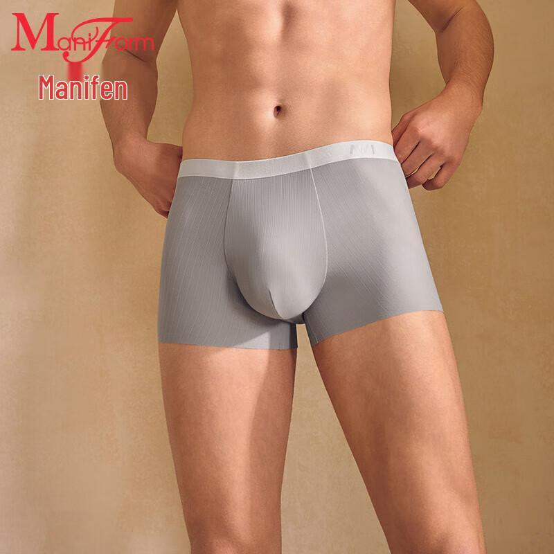 

Manifen Men s Cooling Antibacterial Boxer Briefs L