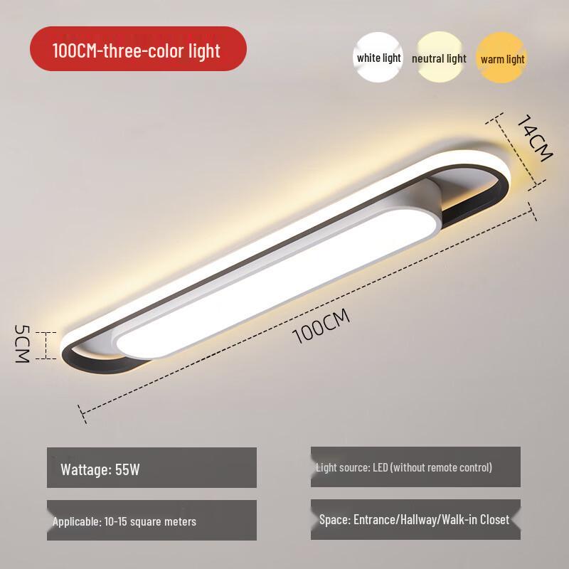 Nu Feng 100cm LED Oval Ceiling Light