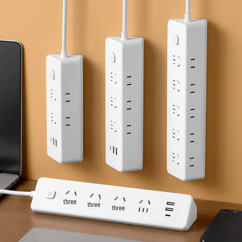 Smart USB & Type-C Multi-functional Power Strip