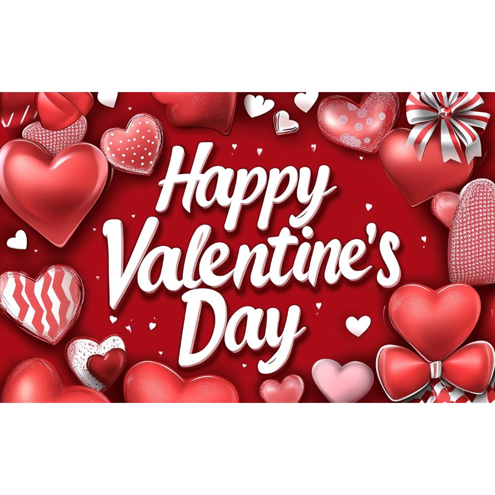 

Backdrop Happy Gift Wedding Decoration Valentine s Banner For Party Wedding Girlfriend 60 x 90cm