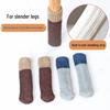 Thickened Anti-Slip Knit Chair Leg Covers for Noise Reduction and Protection