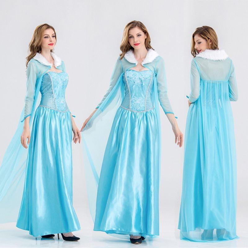 Stunning Adult Elsa Costume From Frozen For Cosplay Events And Themed Parties