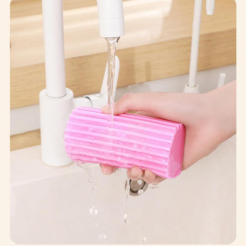 Multifunktionaler saugfähiger Reinigungsschwamm und Scheuerschwamm
