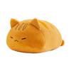 Lying Down Cat Plush Pillow, Soft Stuffed Kitten Doll, Cute Sleeping Cat Plushie for Bedroom, Cuddle Toy Gift for Girls