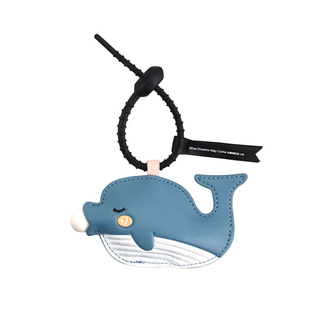 

Whale Blowing Bubble Keychain Panda Cartoon Animal Pendant Squeeze Toys Keychain Women s Gift whale