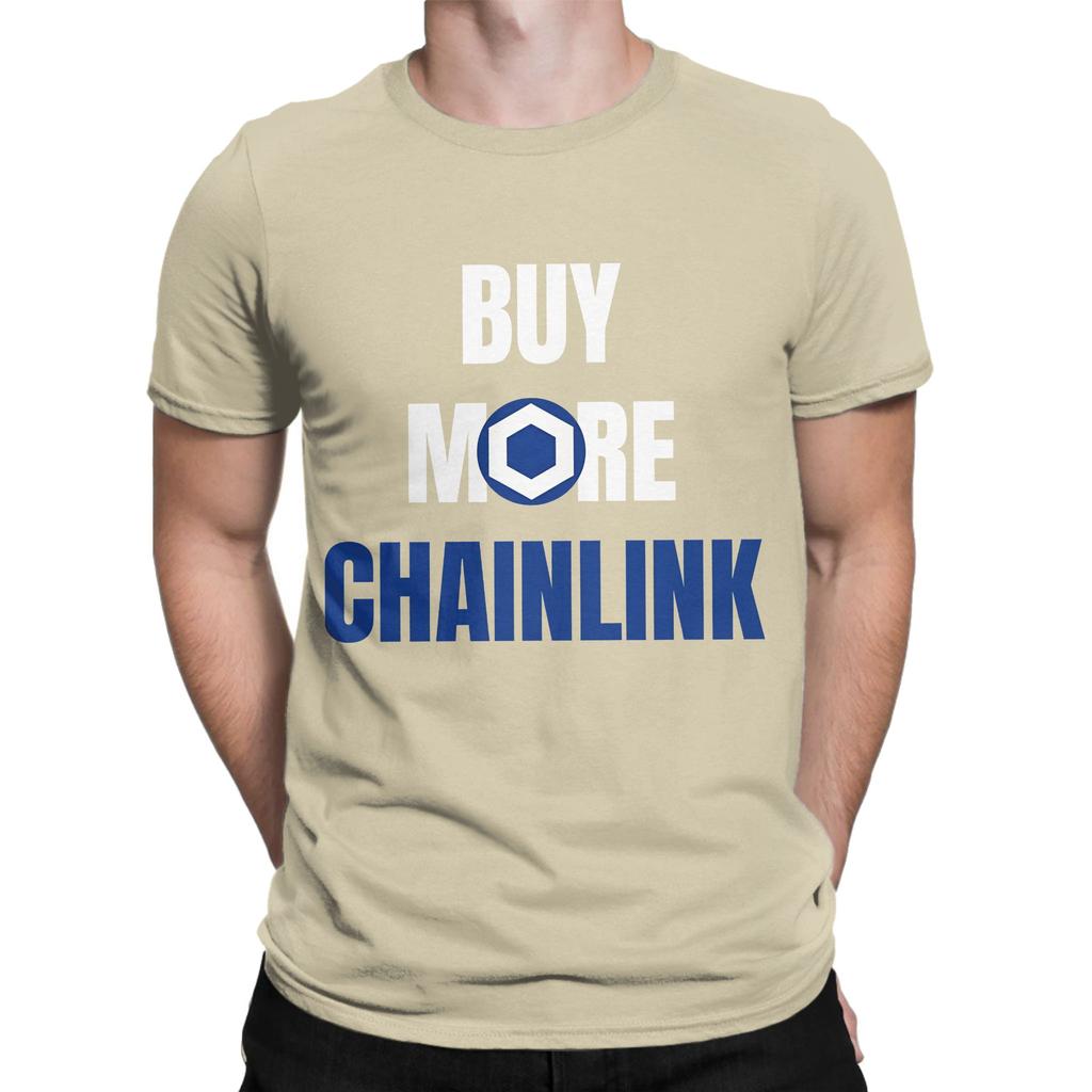 Buy More Chainlink LINK Graphic Funny 100 Cotton TShirt Chainlink Tees Tops For Unisex