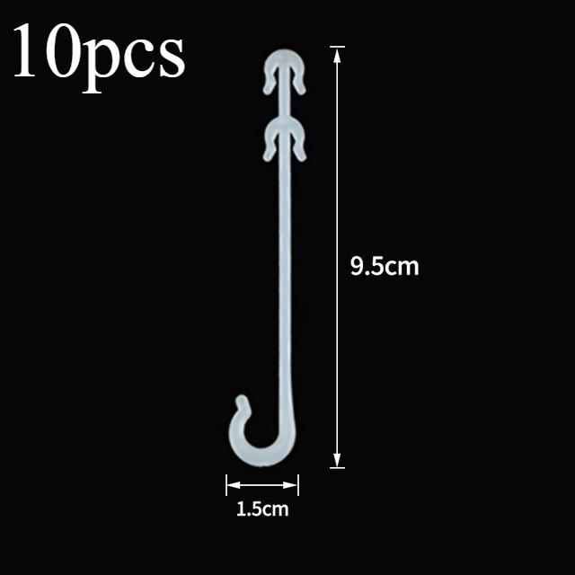10pcs, Plastic Fruit Support Hooks, Tomatoes Vegetable J-Hook Tomato Truss Hooks For Supporting Plants And Vegetables, Pots