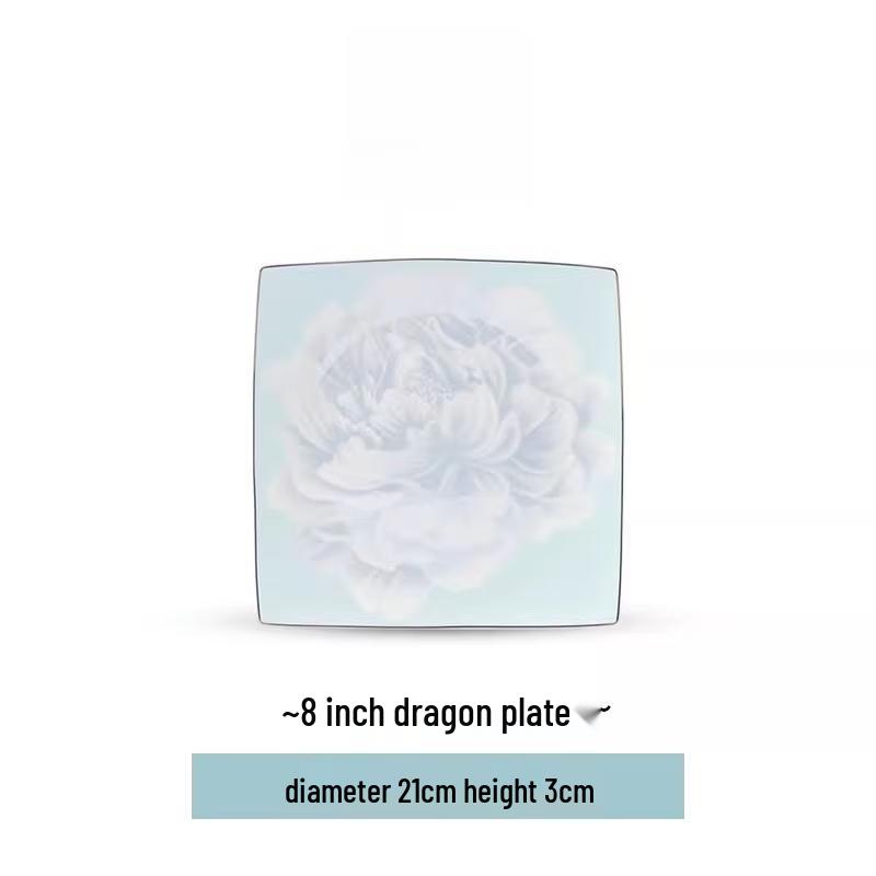 Modern Chinese Ceramic Fish Plate