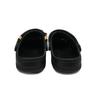Crocs Baya Platform Clog Acacia Buckle EVA Comfortable Versatile Hole Shoes Unisex Black