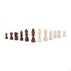 32 Pieces Wooden Chess Set Educational Figures for Club School Office Dorm