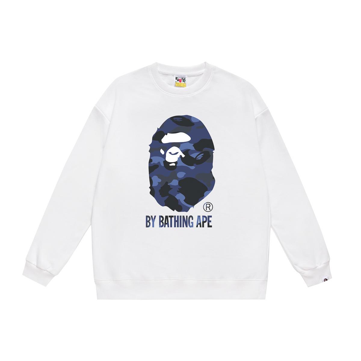 

Унісекс Худі BAPE з принтом Ape Head - Модний Осінньо-Зимовий Стиль Хіп-Хоп Extra Large