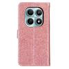 For Xiaomi Poco M8 5G/Redmi Note 15 5G (Global) Wallet Case Glitter Anti-Scratch Leather Stand Phone Cover with Strap