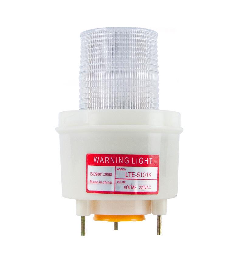 LTE-5101K LED Strobe and Sound Alarm, 24V/220V