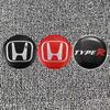 56MM 4Pcs Car Emblem Wheel Hub Center Cap Sticker Rim Badge Cover For Honda Stepwgn Prelude Odyssey Vezel FIT CRV CRZ CRX Accord
