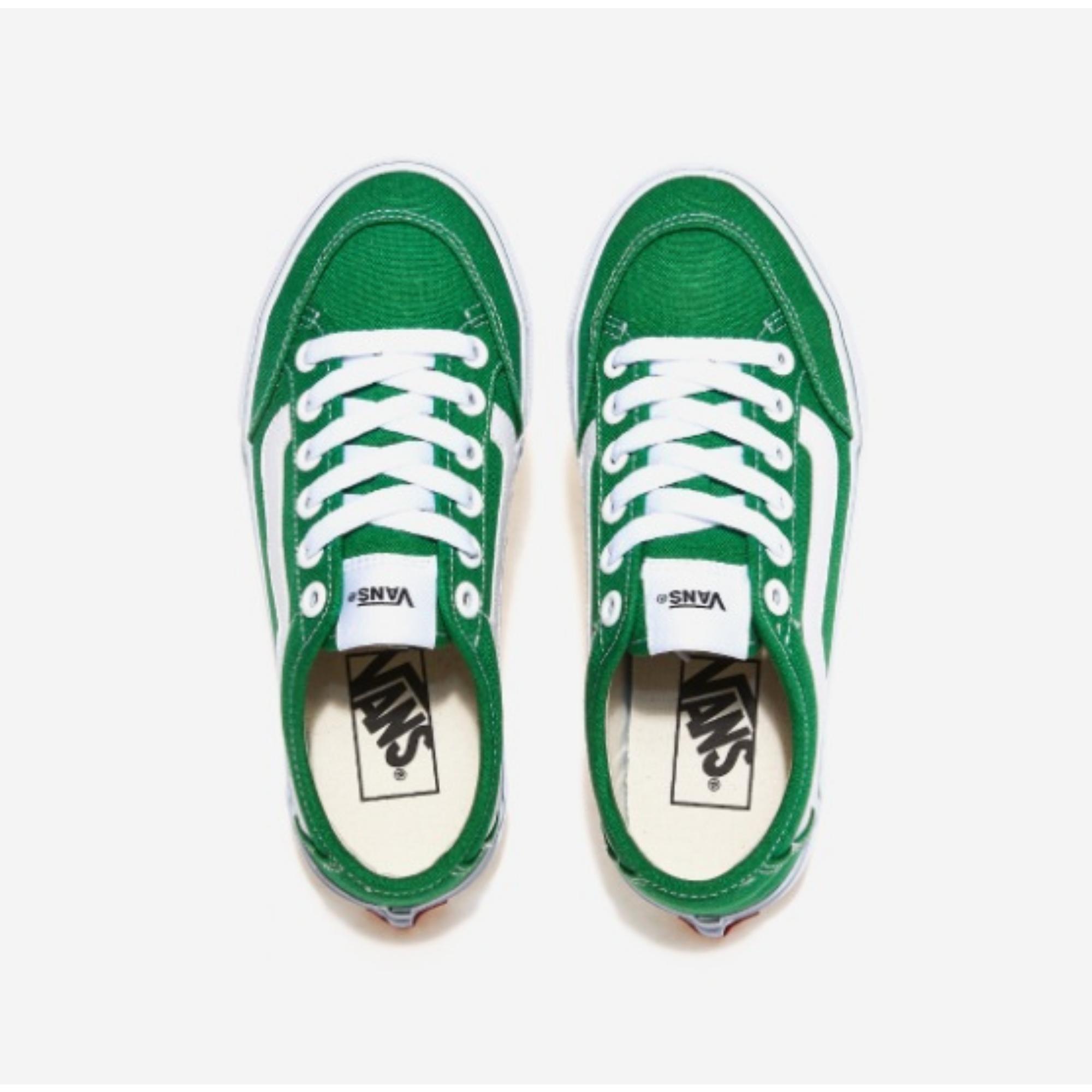 Vans Stance Green White Core Classic Slip On Checkerboard Canvas Shoes 37