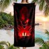 Large Beach Towel Quick Dry Absorbent Towel For Beach IndoorAlien Xenomorph