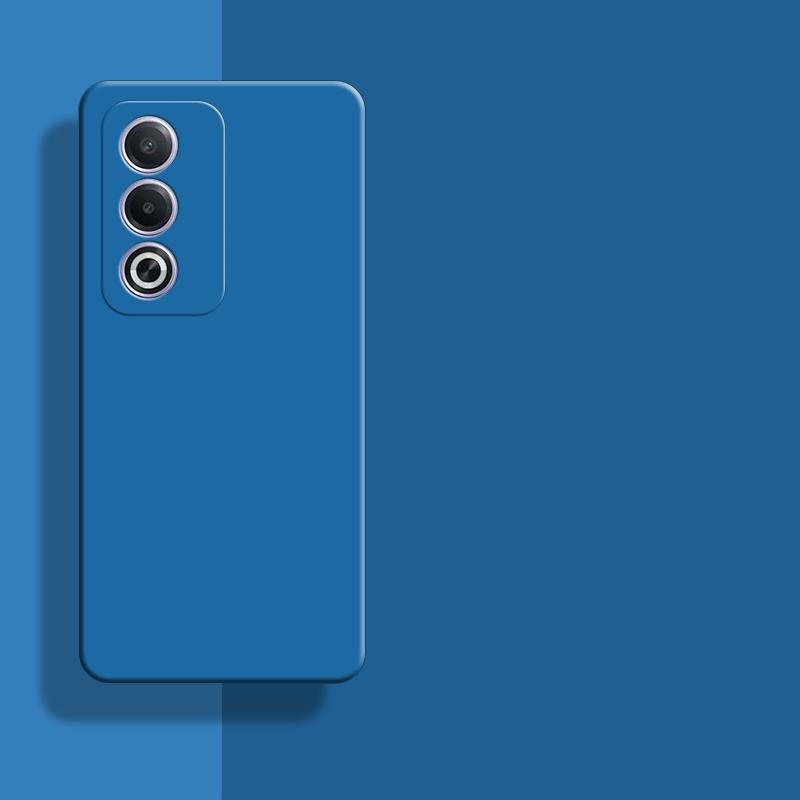 For OPPO A80 5G Case For OPPO A80 Cover 6.67 Inch Original Liquid Silicone Rubber Shockproof Bumper For OPPO A80 Fundas