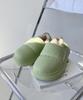 KNOW AS Airy Warm Room Shoes for Outdoor Size M [AS plus] Shoes, Wear, Mint,