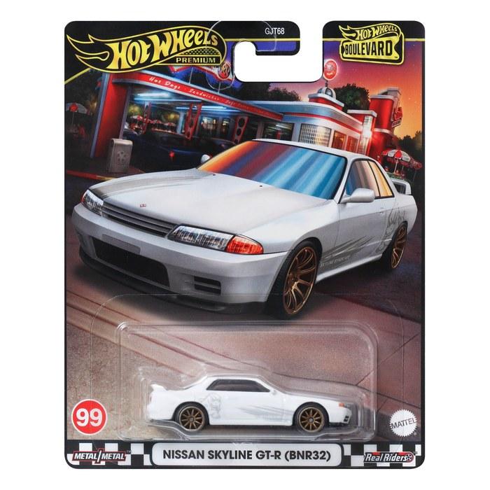 Hot Wheels Boulevard Nissan Skyline GT-R (BNR32) 1/64 White HRT74