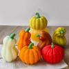 Pumpkin Candle Mould Halloween Silicone Molds Ornament Molds Castings Molds Plasters Molds for Home Decoration