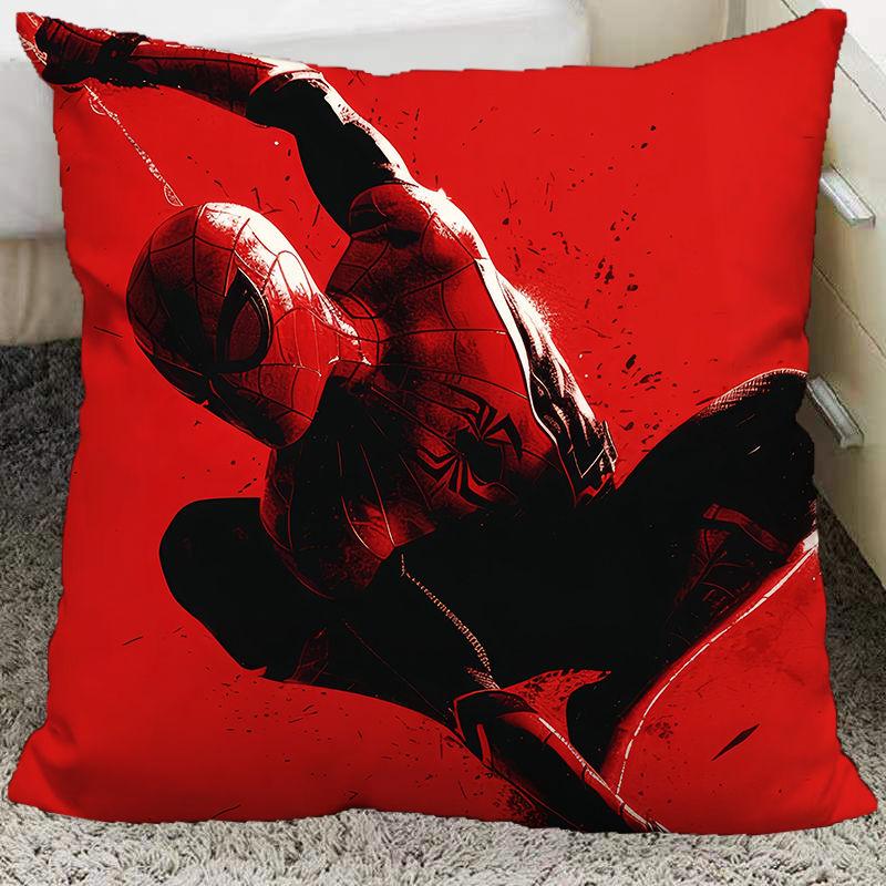 Spiderman Avengers Movie Peripheral Pillow Double-Sided Bedside Pillow Cushion