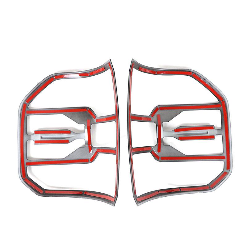 Car Rear Tail Light Decorative Frame Cover ABS Matte Black/Glossy Black/Silver For Ford Maverick 2026 2026 2026 Car Accessories