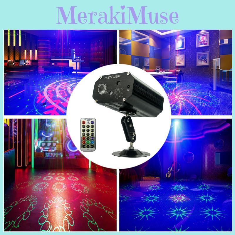 Mini Laser Light Ktv Party Lighting With Sound Control For Indoor Dance Venues