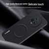 Honor Magic 5 Full Coverage Anti-drop Protective Case with Magnetic Buckle, Textured Design for Men & Women
