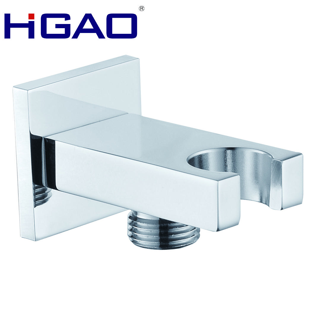 Kaiping Modern Style Chrome Plated Brass Bathroom Adjustable Rail Head Bracket Holder Slide Single Box 5 Year Warranty (White,Brass) белый