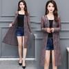 Women's Breathable Casual Thin Cardigan Plus Size Long Jacket