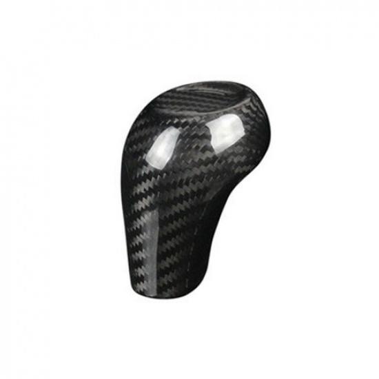 For Chevrolet Camaro 2016- Real Carbon Fiber Gear Shift Knob Cover Trim