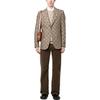 Gucci SS23 Business Suit Coat Men's Light Brown 721140-ZAKIV-9549