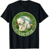 My Spirit Animal Is a Polar Bear Wildlife Biologist Lover Cotton Men T Shirt