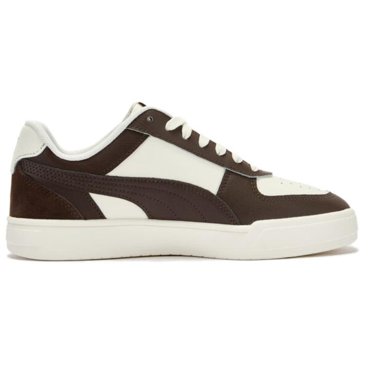 Puma Caven Mix Bequeme Weiche Atmungsaktive Low-Top Sneakers Unisex Sneakers Weiß 399398-18